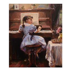 The Music Lesson by Garmash