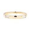 Image 2 : 0.1 ctw Diamond Ring - 14KT Yellow Gold