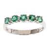 Image 1 : 0.62 ctw Emerald and Diamond Ring - 14KT Yellow Gold