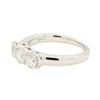 Image 2 : 1 ctw Diamond Ring - 14KT White Gold