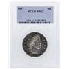 1897 Barber Half Dollar Proof Coin PCGS PR62