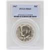 1967 Kennedy Half Dollar Silver Coin PCGS MS63