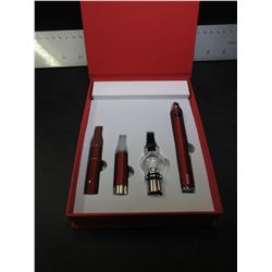 New 3 in 1 Wax Vaporizer Pen Kit Dry Herb electronic cigarettes with atomizer