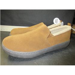 New Mossimo Mens Slippers Genuine Suede non marking sole size 11