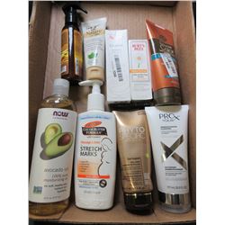 Flat full of New Skin Creams / OLAY/ BURT'S BEES/ ARGAN OIL etc.