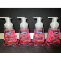 4 New Antibacterial Foaming Pump Hand Soap / 7.5 fl oz / Strawberry