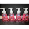 Image 1 : 4 New Antibacterial Foaming Pump Hand Soap / 7.5 fl oz / Strawberry