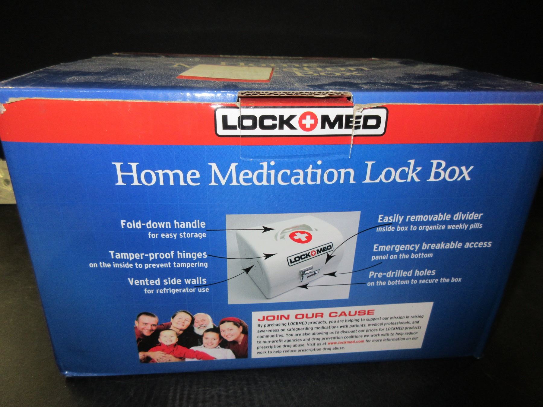 New LockMed Home Medication Lock Box