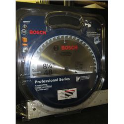 New Bosch 48 tooth Professional Series Crosscut Blade 8 1/2 inch
