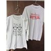 Image 1 : 2 Medium size white T-Shirts