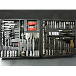 New 90 piece Quick Change Drill & Driver set with case