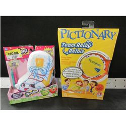 Pictionary Game & Shopkins color fun