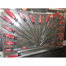 New 20 piece Screwdriver set