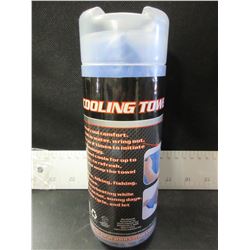 New Mens Cooling Towel 33 inch / provides hrs of cooling  / Blue