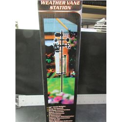 5 Function Weather Vane Station / temp  -rain gage