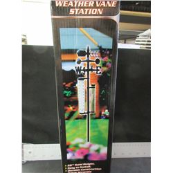 5 Function Weather Vane Station / temp  -rain gage