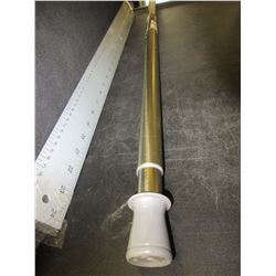 Shower rod brushed Nickle