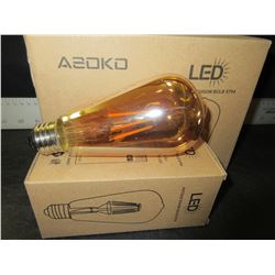 New Case of 6 LED  Antique Edison Bulbs