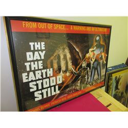 Classic Framed Movie Poster The Day The Earth Stood Still / 26 x 36