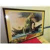 Image 1 : Classic Framed Movie Poster  Godzilla  / 26 x 36 great for Theater Room