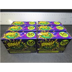 6 New Boxes of BANG-POPS throw em drop em and you get a loud BANG