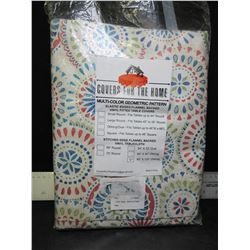 New Table Cloth/Cover flannel backed 60 x 120 oblong