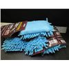 Image 1 : Lot of 5 New Microfiber Chenille Sponge / 90,000 fibers per sq inch / Blue
