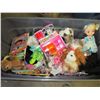 Image 1 : Large 4 foot bin full of Girls toys / books / dolls / stuffed animals & more