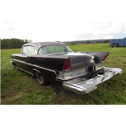 APPROX. 1957 LINCOLN 4 DOOR CAR (BLACK)