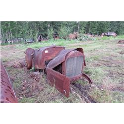 APPROX. 1925 FLINT CAR FRAME