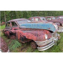 APPROX. 1950 PACKARD 4 DOOR CAR