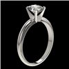 Image 4 : 1.25 CTW Certified VS/SI Quality Oval Diamond Solitaire Ring 10K White Gold - REF-370H8A - 32913