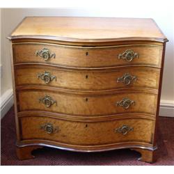 A fine 19th century satinwood and rosewood …