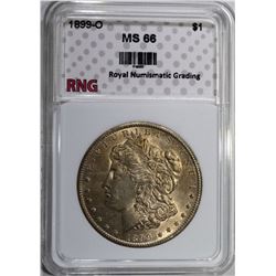 1899-O MORGAN DOLLAR RNG SUPERB GEM