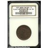 1855[1C] Knob on Ear MS66 Brown NGC.