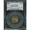 Image 1 : 1858[1C] Small Letters MS64 PCGS.