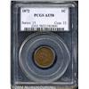 1872[1C] AU58 PCGS.