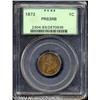 Image 1 : 1872[1C] PR63 Red and Brown PCGS.