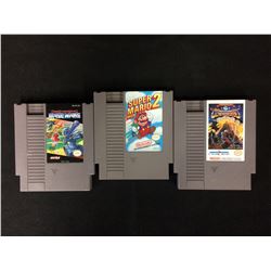 NINTENDO VIDEO GAME LOT (BASE WARS, SUPER MARIO 2...)