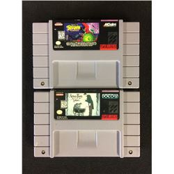 NINTENDO VIDEO GAME LOT (SPAWN, ADDAMS FAMILY VALUES)
