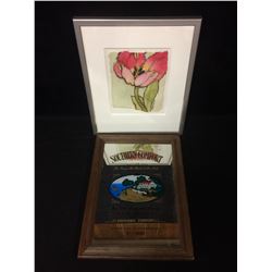FRAMED ART & COLLECTIBLE SOUTHERN COMFORT MIRROR