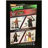 Image 2 : WWE TEENAGE MUTANT NINJA TURTLES JOHN CENA LEONARDO WRESTLING ACTION FIGURE
