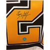Image 2 : BRIAN LEETCH SIGNED BRUINS JERSEY W/ AJ SPORTSWORLD COA