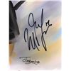 Image 2 : MILAN LUCIC AUTOGRAPHED 24" X 28" CANVAS ART BY JIANG ZUM ZHONG