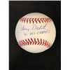 Image 1 : LENNY DYKSTRA SIGNED BASEBALL INSCRIBED 86 WS CHAMPS W/ COA