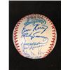 Image 2 : 1990 Indians OAL Baseball Signed by (27) W/ Hargrove, Sandy Alomar Jr., Rich Dauer, Belle (JSA ALOA)