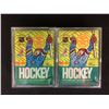 Image 1 : 1990-91 O-PEE-CHEE HOCKEY CARD WAX PACKS LOT