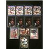 Image 1 : BARRY SANDERS FOOTBALL CARD LOT