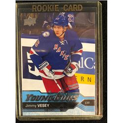 UPPER DECK YOUNG GUNS HOCKEY JIMMY VESEY