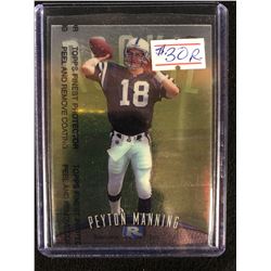 SPONSORED Peyton Manning 1998 Topps Finest #121 Rookie Card